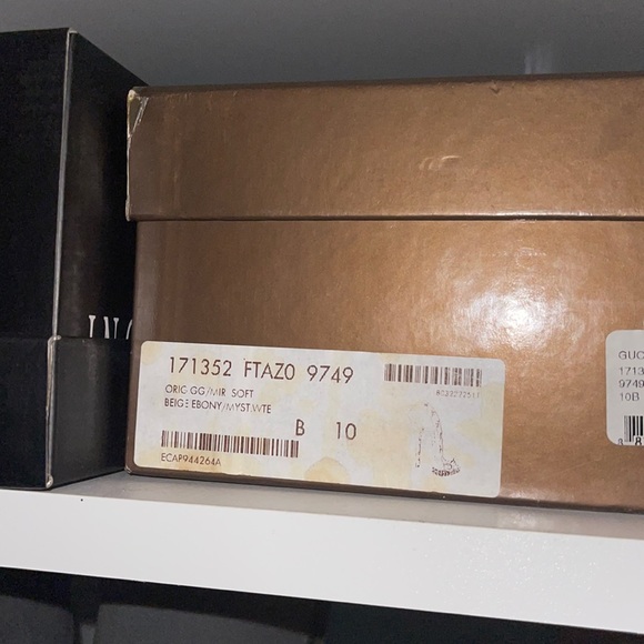 🤎🇮🇹Vintage Gucci Beige & Ebony original GG Size 10 - Picture 13 of 13